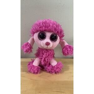 Ty Beanie Boo Pink Poodle Plush Toy